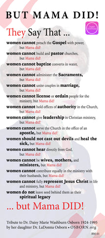 "Mama Did!" Bookmark - Digital Download