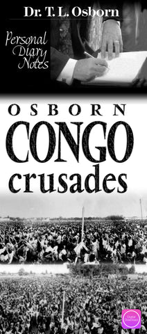 Personal Diary Notes - 1969 Kinshasa, Congo Crusade - Digital Book