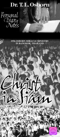 Personal Diary Notes - 1956 Bangkok Thailand - Digital Book