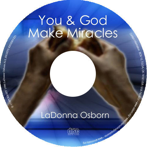 You and God Make Miracles - CD