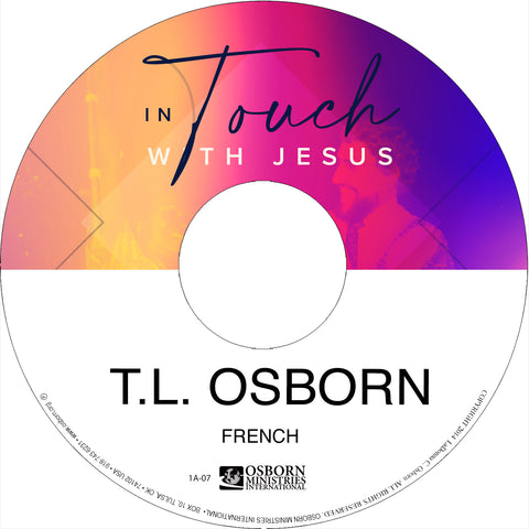 In Touch With Jesus - CD (French)