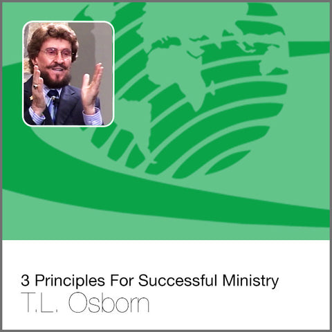 3 Principles For Successful Ministry - CD