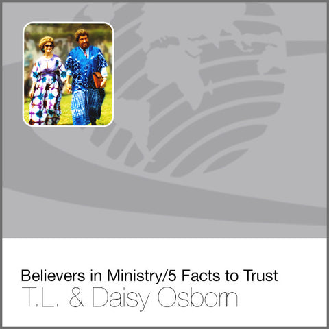 Believers in Ministry/5 Facts to Trust - CD