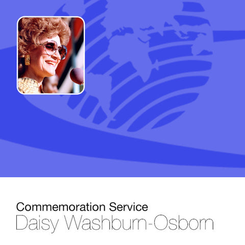 Daisy Washburn Osborn Commemoration Service - CD (2)
