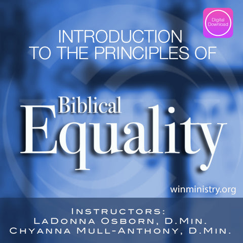 Introduction to the Principles of Biblical Equality - Digital Audio (22)