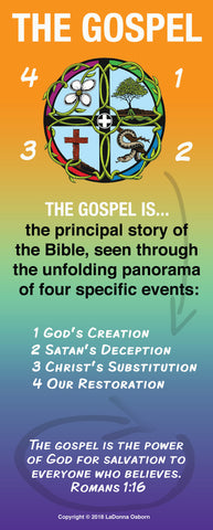 Gospel Icon Bookmark - Pack of 50